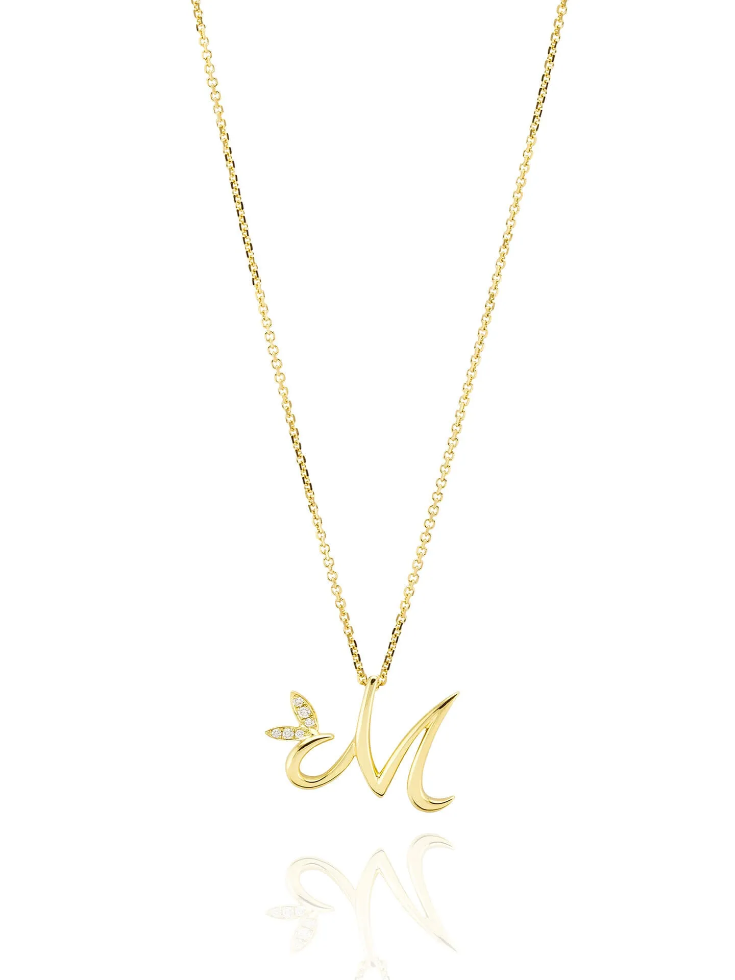 Love Letter Yellow Gold Pendant