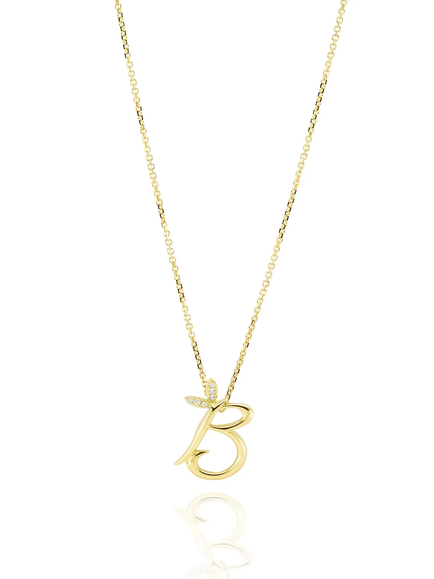 Love Letter Yellow Gold Pendant