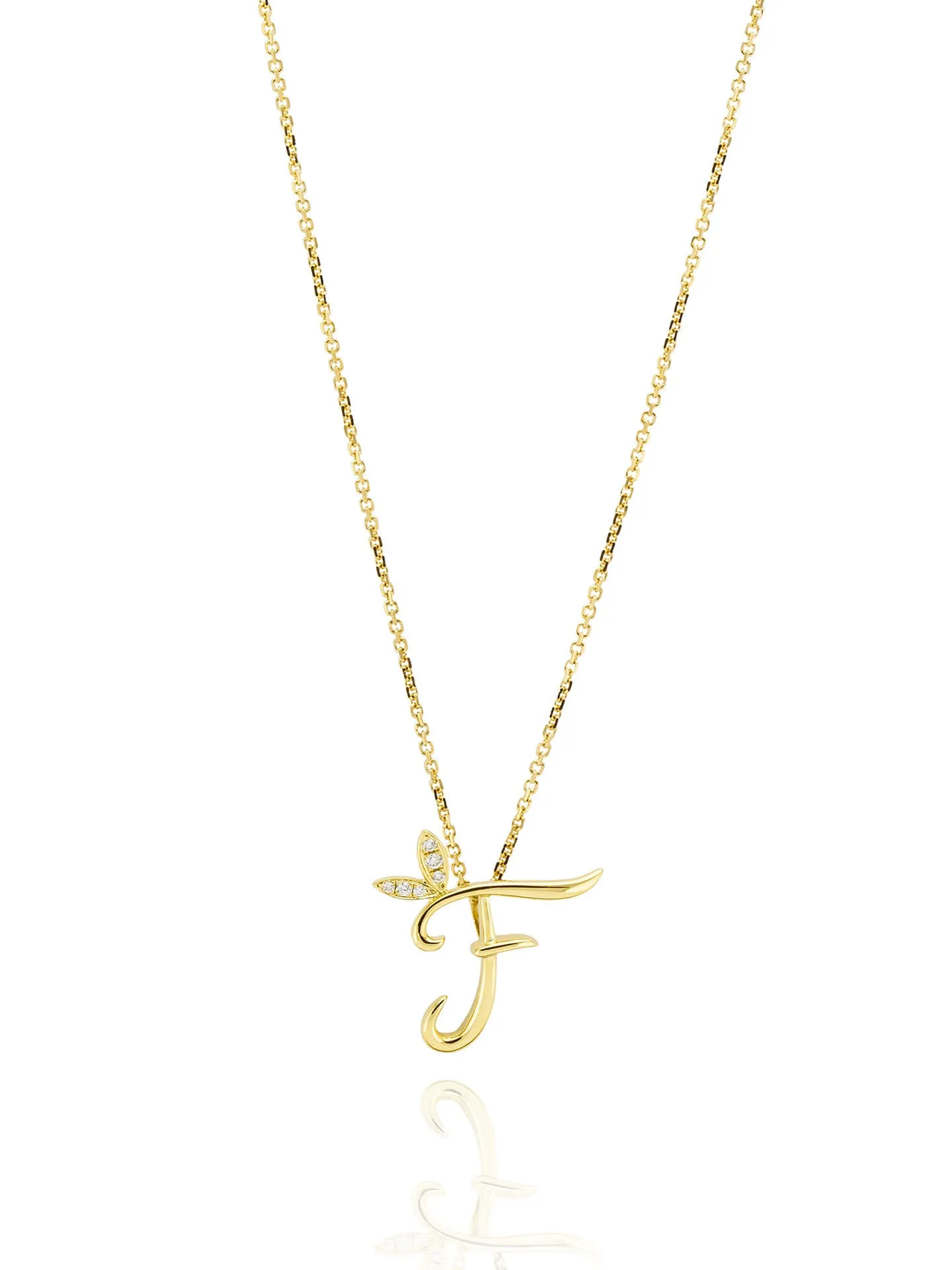 Love Letter Yellow Gold Pendant