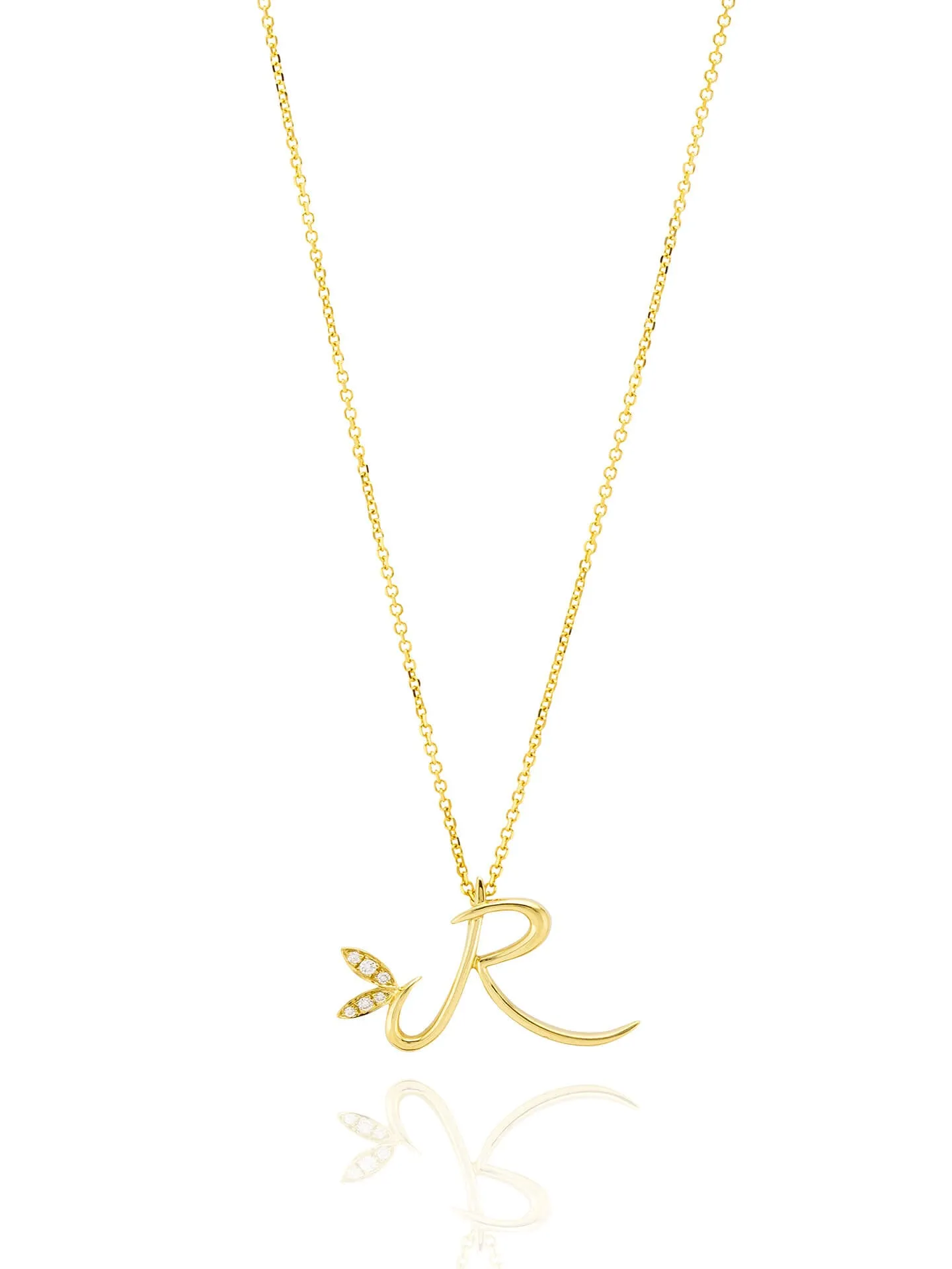 Love Letter Yellow Gold Pendant