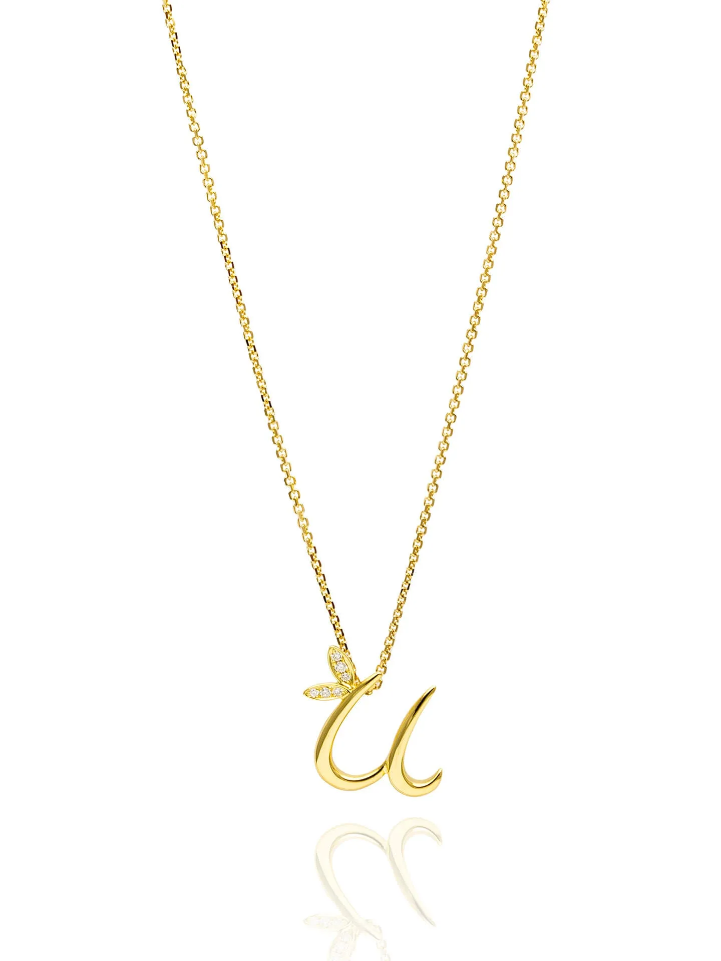 Love Letter Yellow Gold Pendant