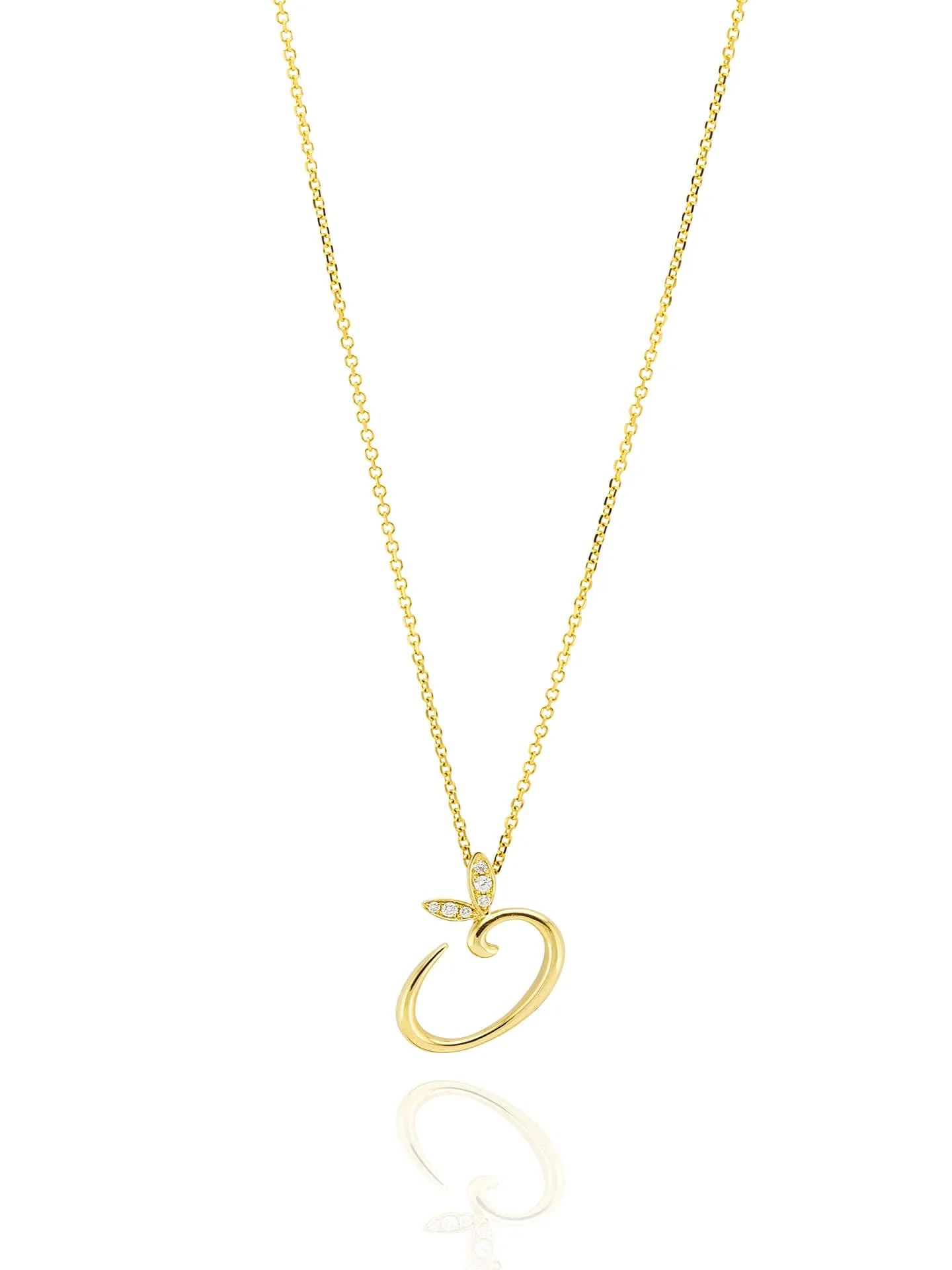 Love Letter Yellow Gold Pendant