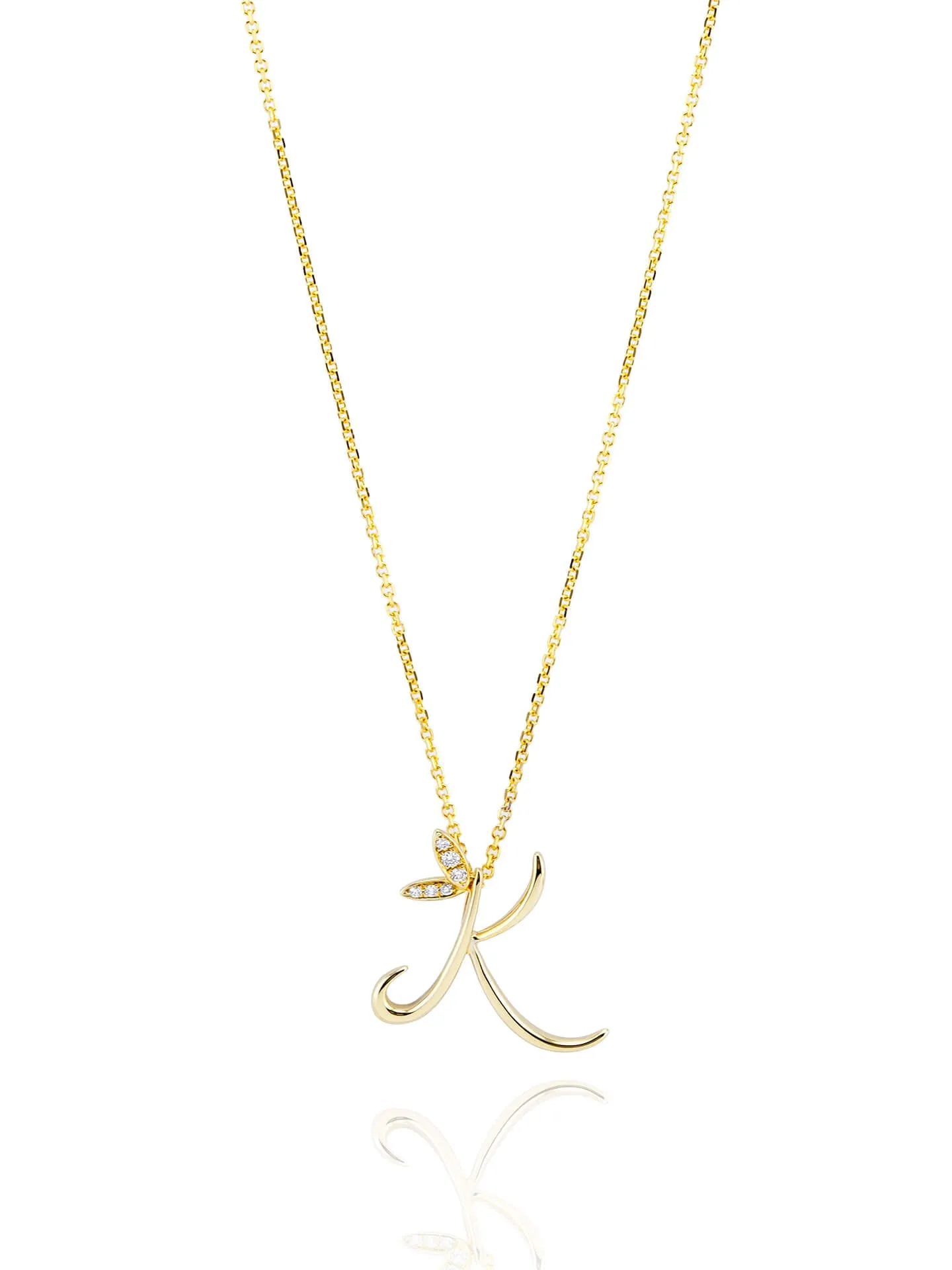 Love Letter Yellow Gold Pendant