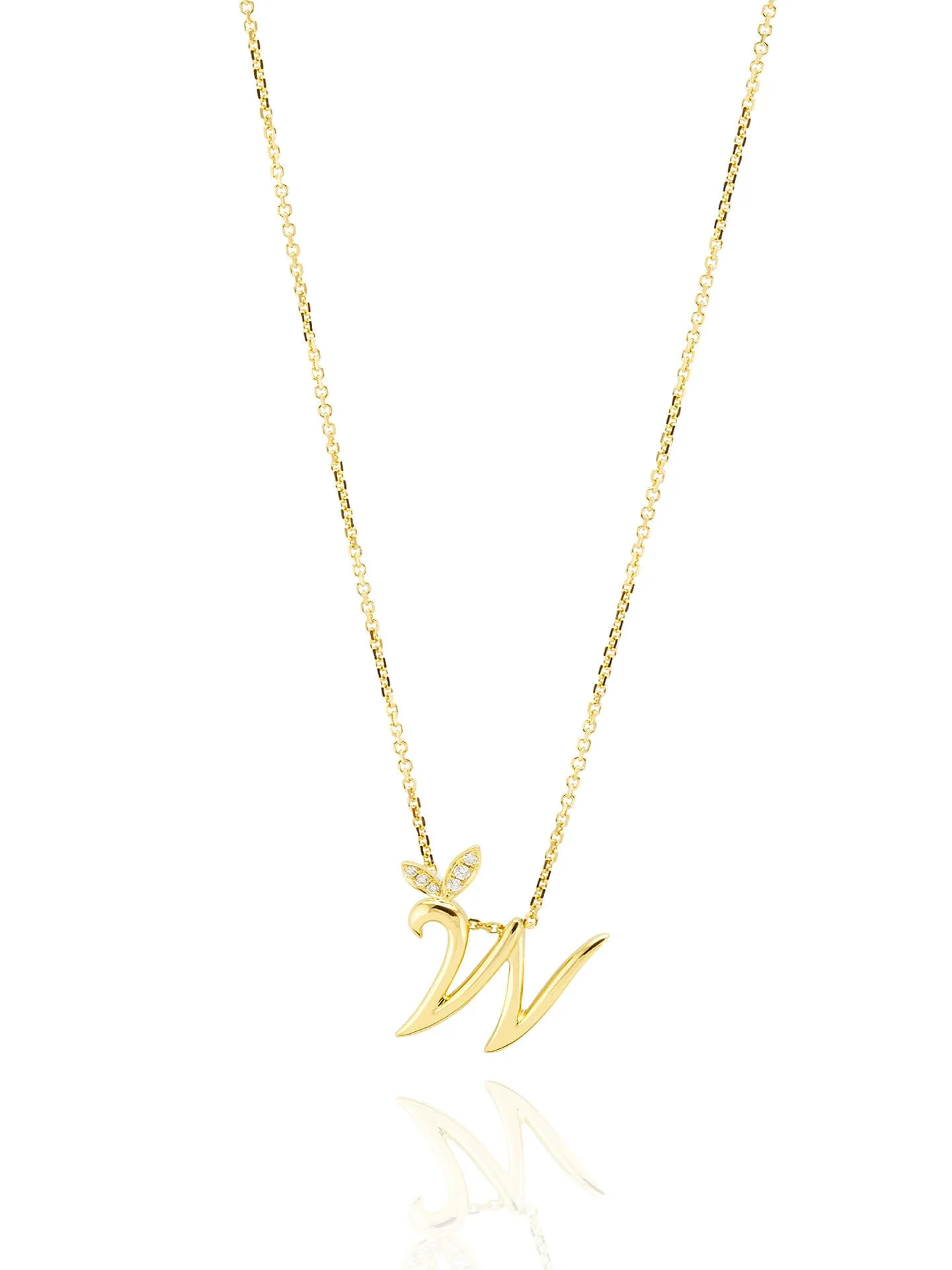 Love Letter Yellow Gold Pendant