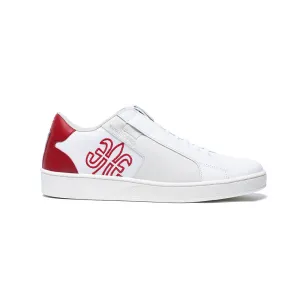 Men's Adelaide Red White Leather Sneakers 02694-001