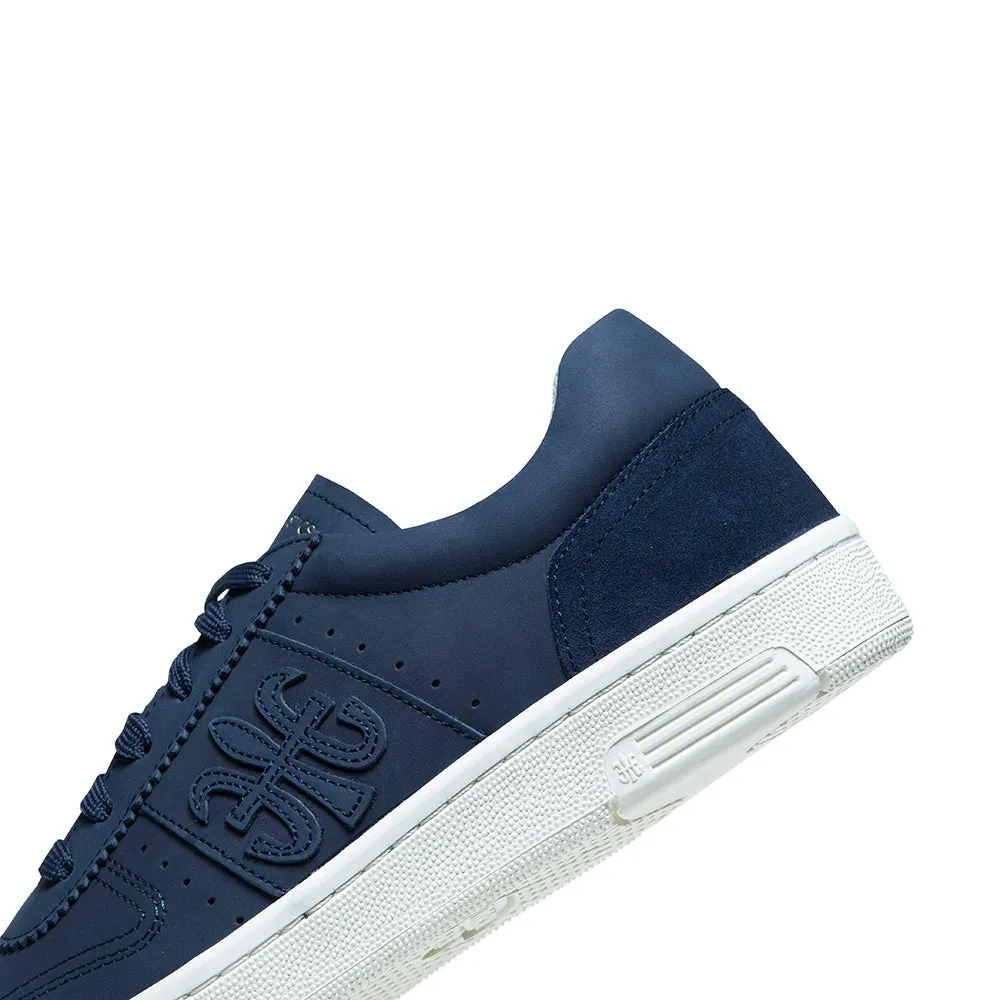 Men's Dreamer Blue Logo Suede Leather Sneakers 08114-555