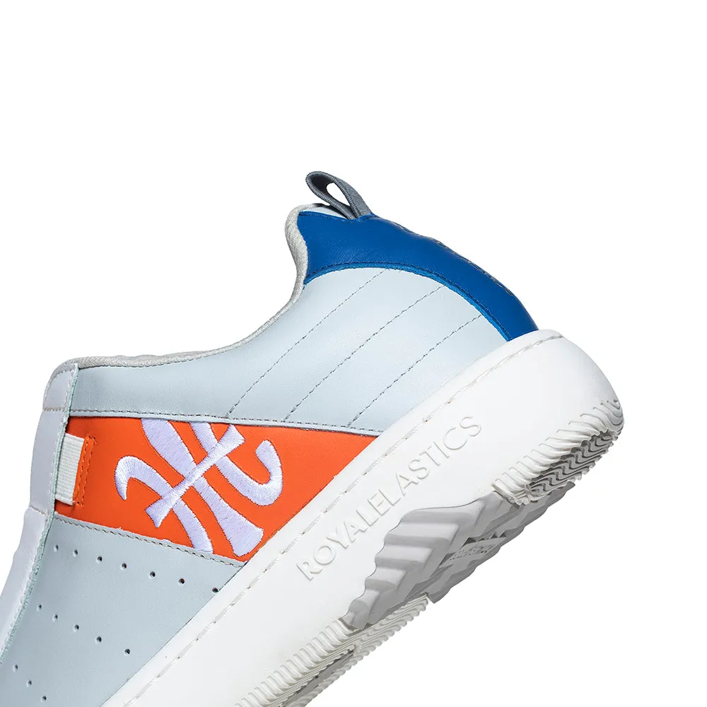 Men's Icon 2.0 Blue Orange Leather Sneakers 06501-802