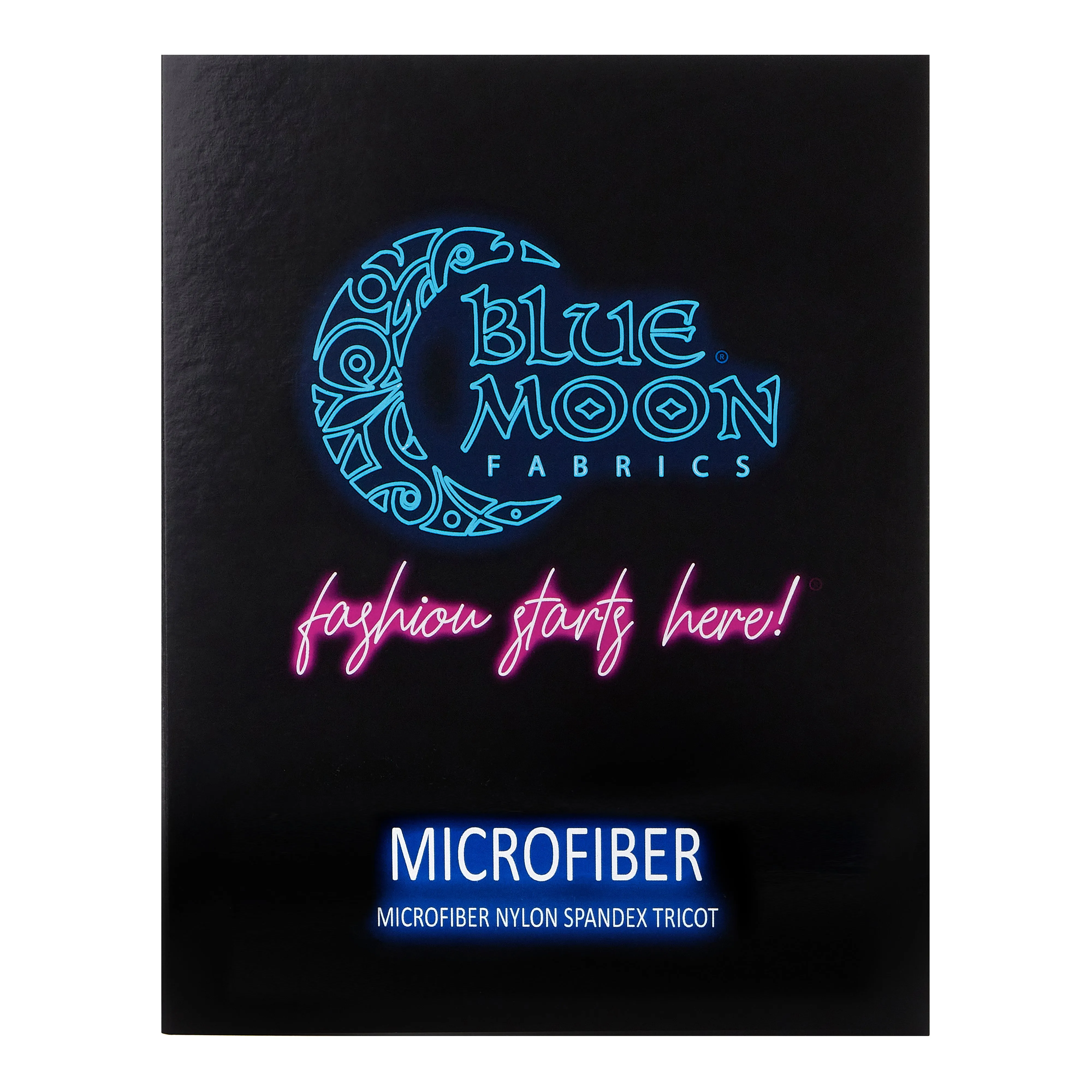 Microfiber Nylon Spandex Color Card | Blue Moon Fabrics