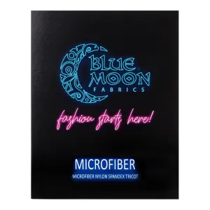 Microfiber Nylon Spandex Color Card | Blue Moon Fabrics