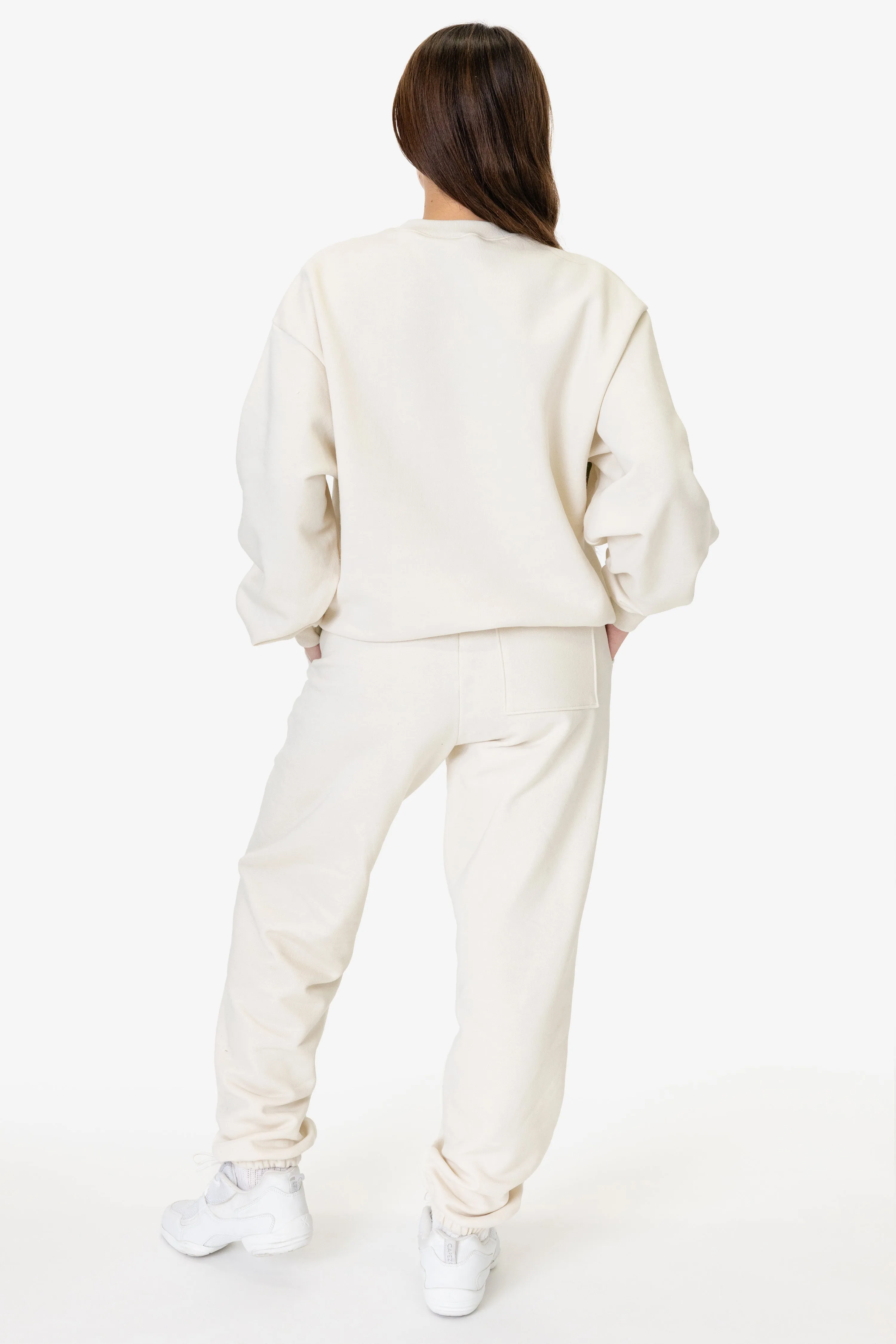 MWF1044 - 10 oz. Mid-Weight Poly Cotton Fleece Wide Sweatpant