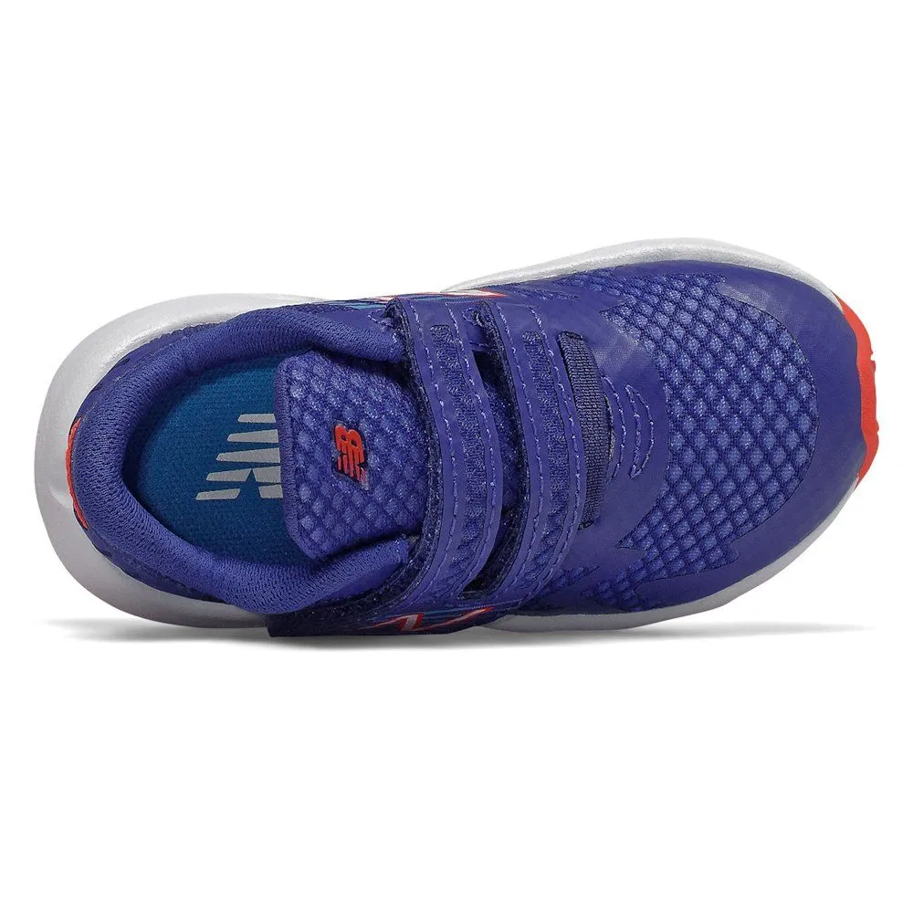 New Balance Toddler Boys Rave Run Velcro Marine Blue