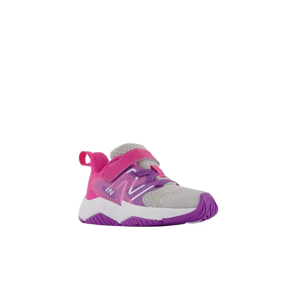 New Balance Toddler Girls Rave Run v2 Velcro Summer Fog