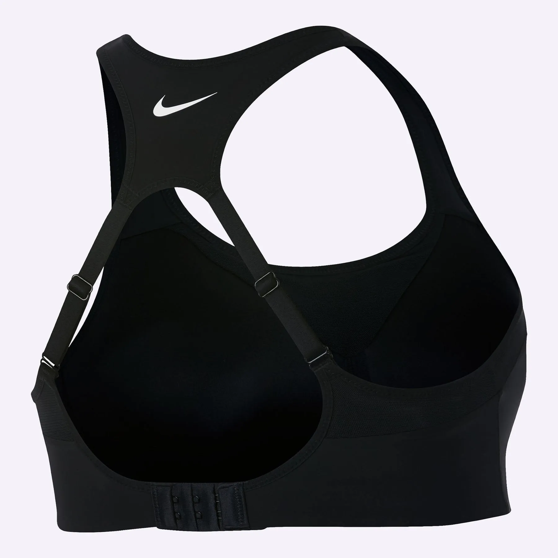 Nike Alpha - Women's High Support Sports Bra - Black/White