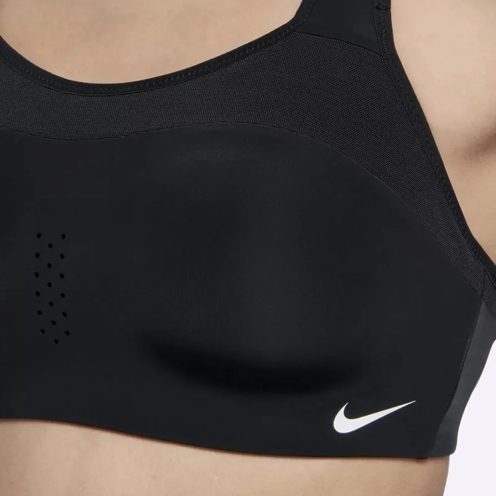 Nike Alpha - Women's High Support Sports Bra - Black/White