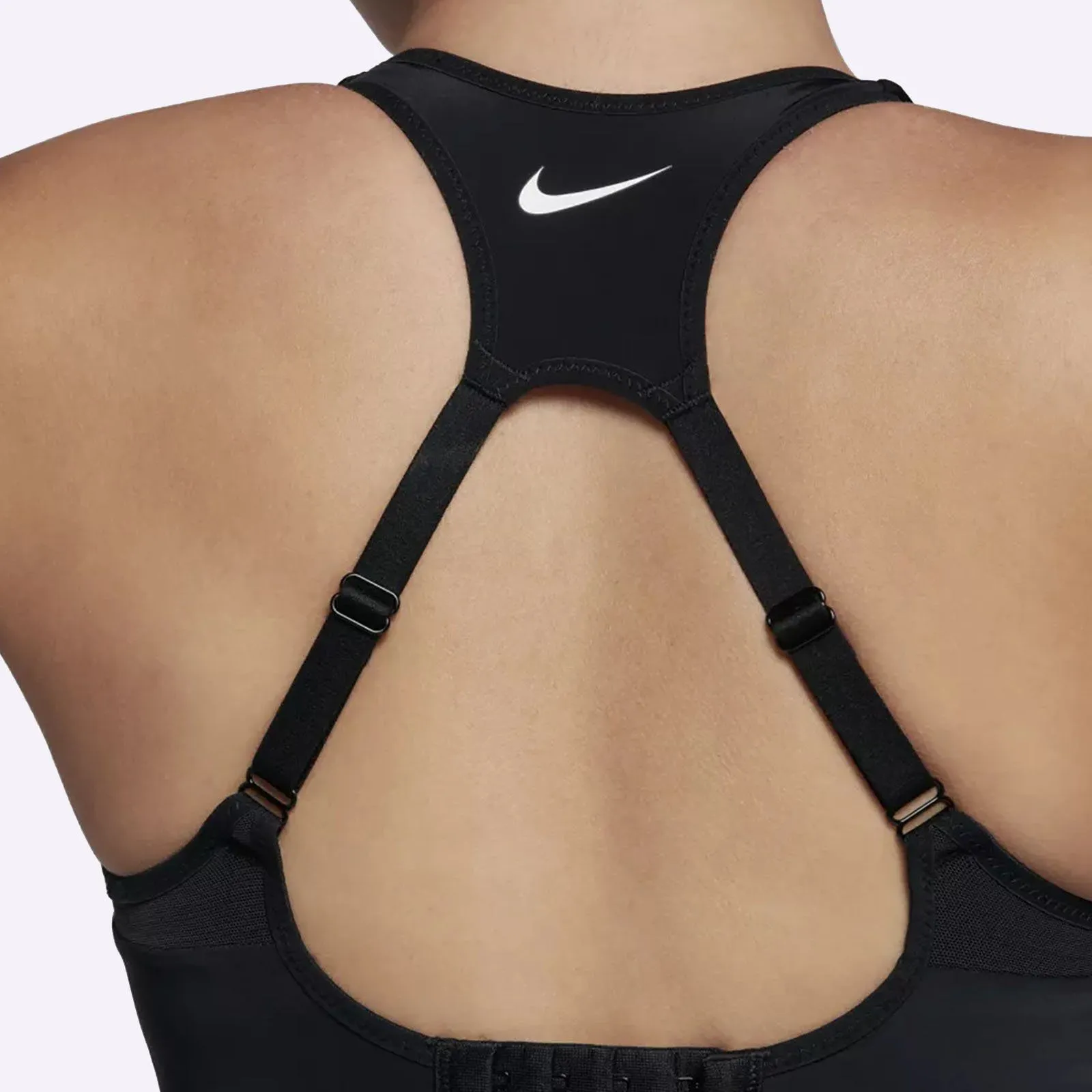 Nike Alpha - Women's High Support Sports Bra - Black/White