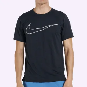 Nike - Superset Men's Short-Sleeve Training Top - Black/White