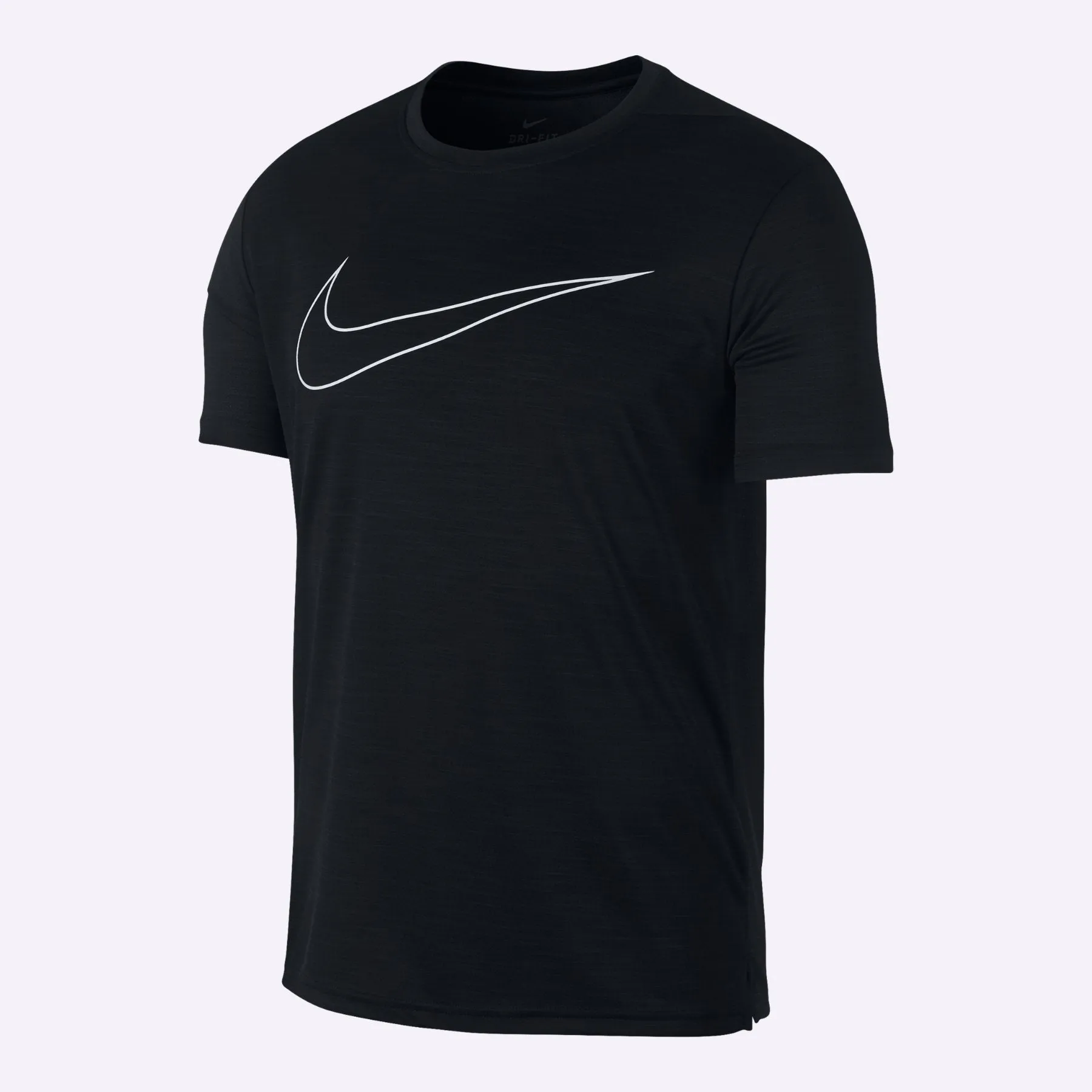 Nike - Superset Men's Short-Sleeve Training Top - Black/White