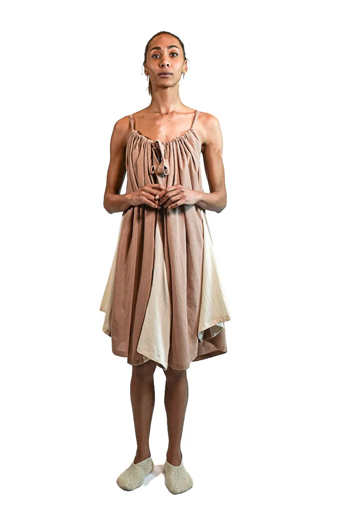 NUDE FLORA DRESS