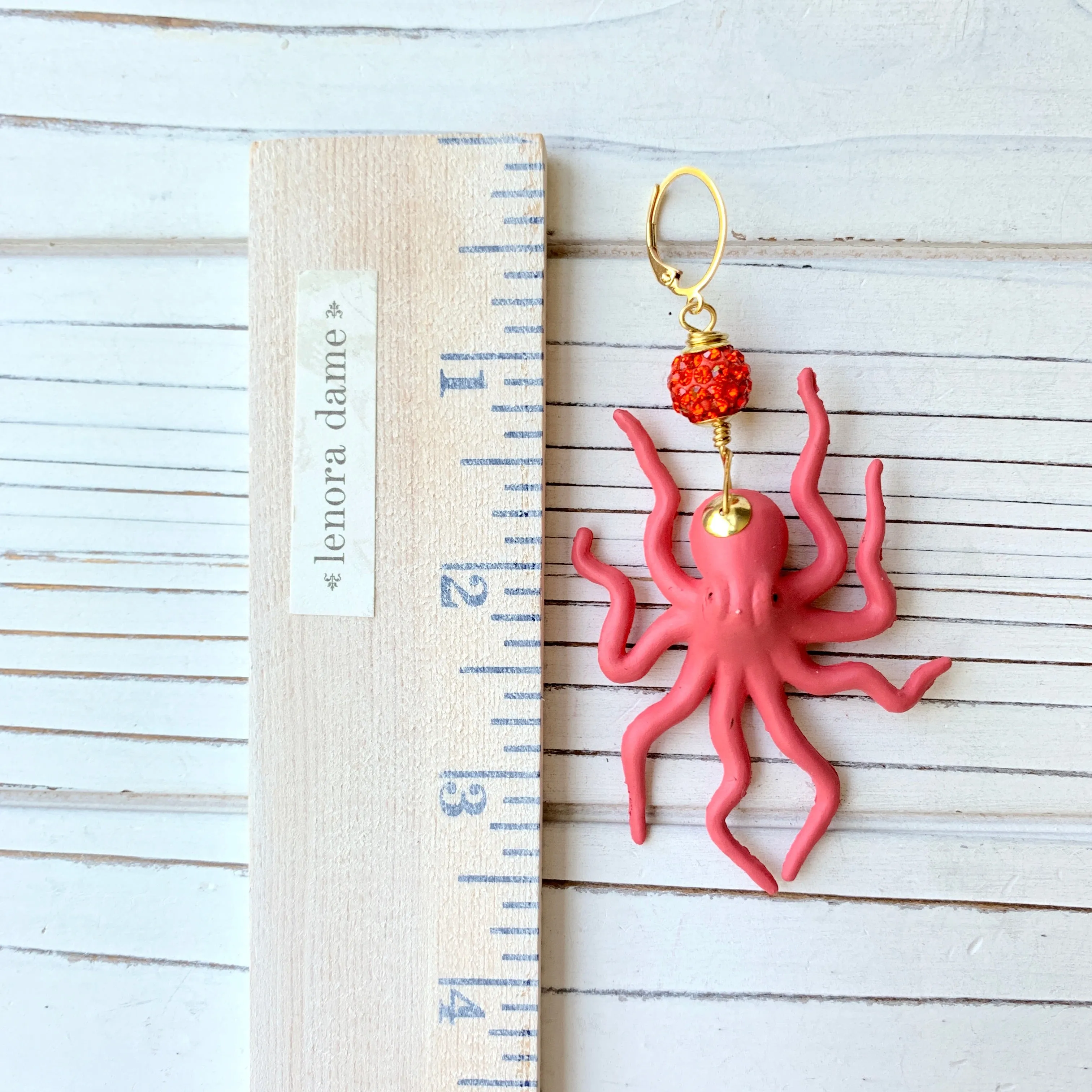 Octopus Earrings