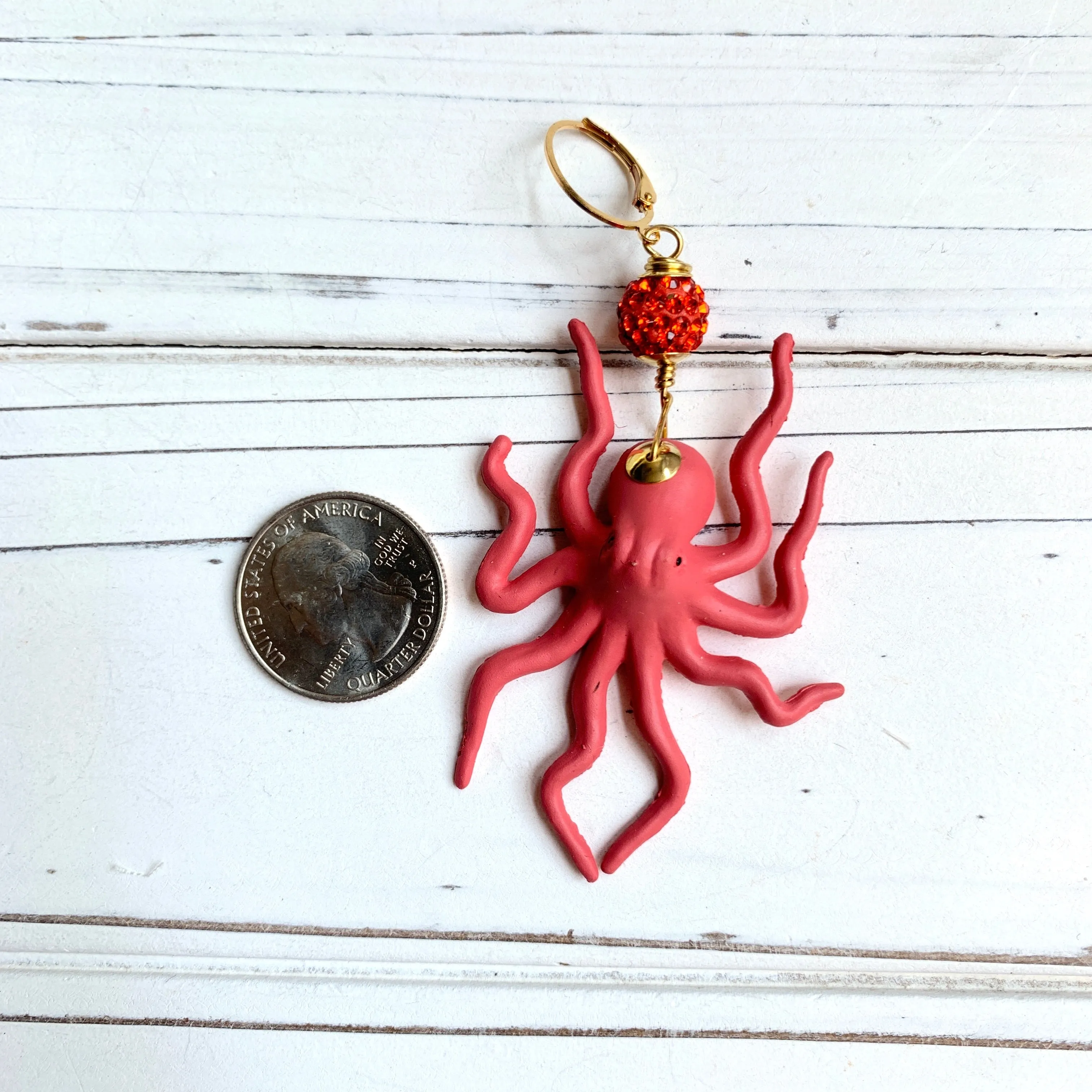 Octopus Earrings