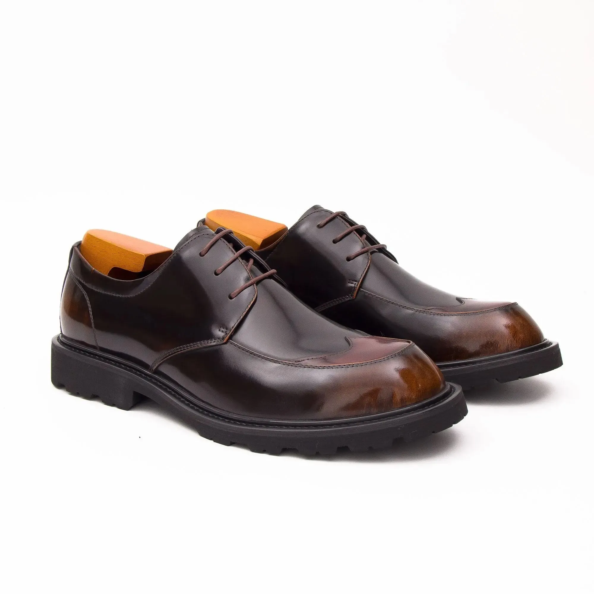 Patent Leather Derby Shoes D23696