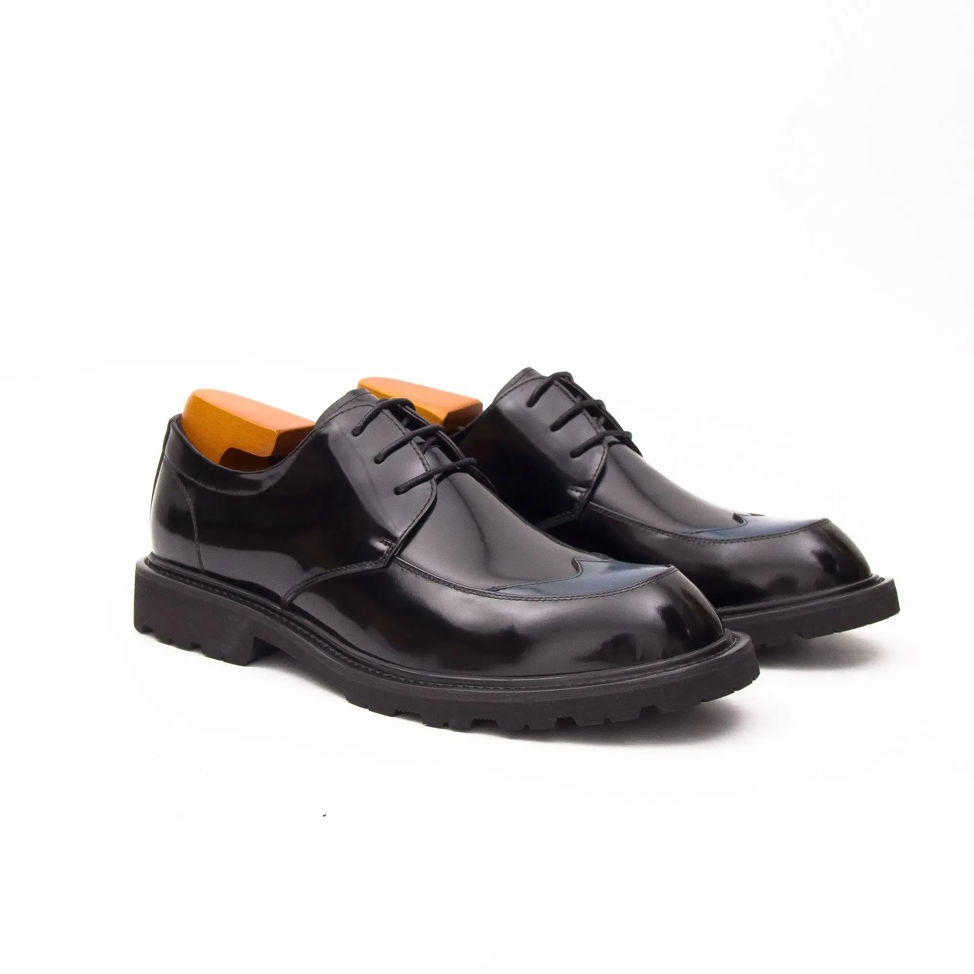 Patent Leather Derby Shoes D23696