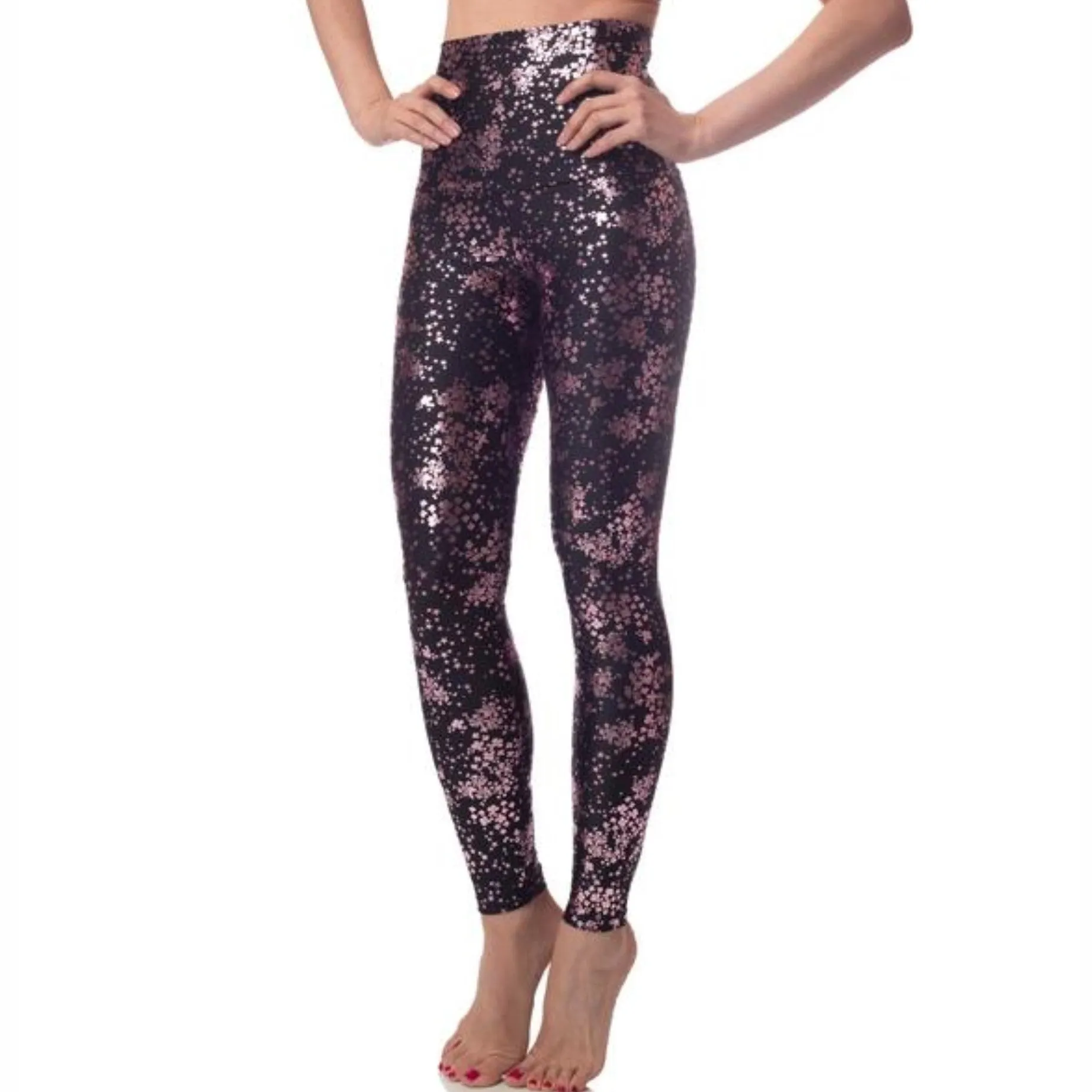 Petite Fleur Foil Legging