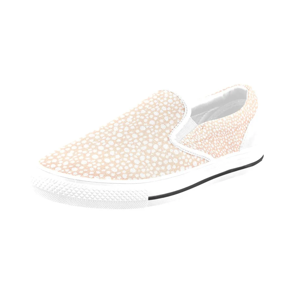 Pink Dot Slip-on Canvas Pink Dot Women's Shoes