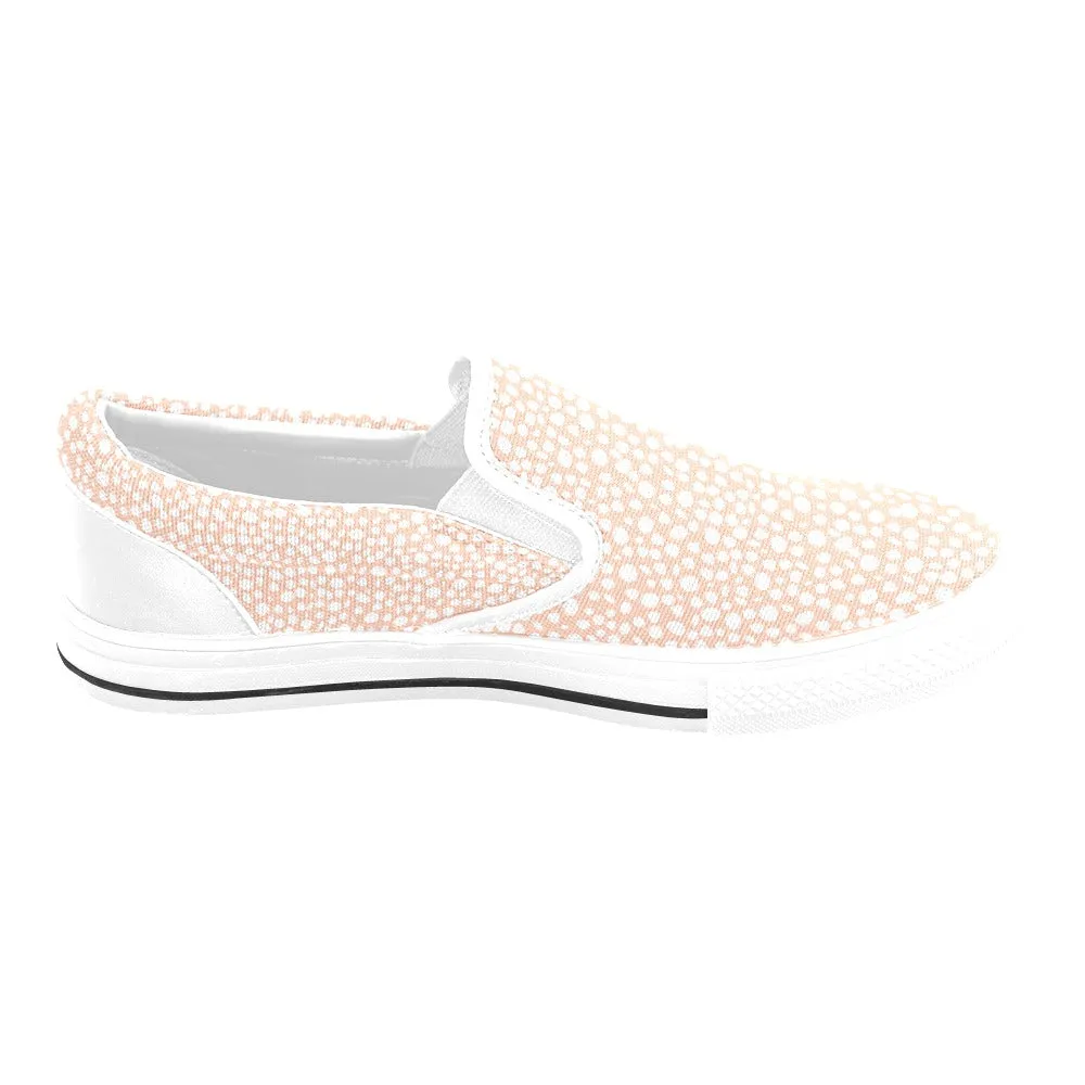 Pink Dot Slip-on Canvas Pink Dot Women's Shoes