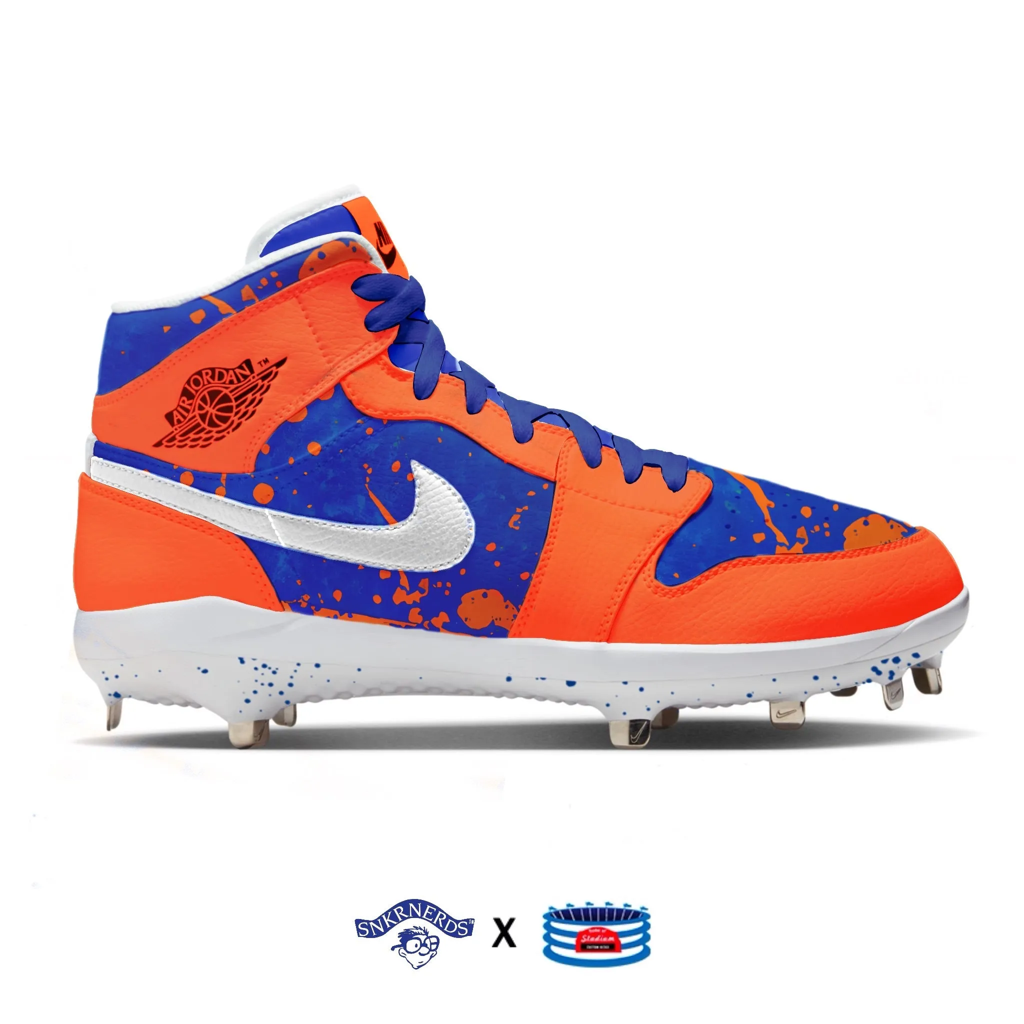 "Big Apple Splatter" Jordan 1 Retro Cleats