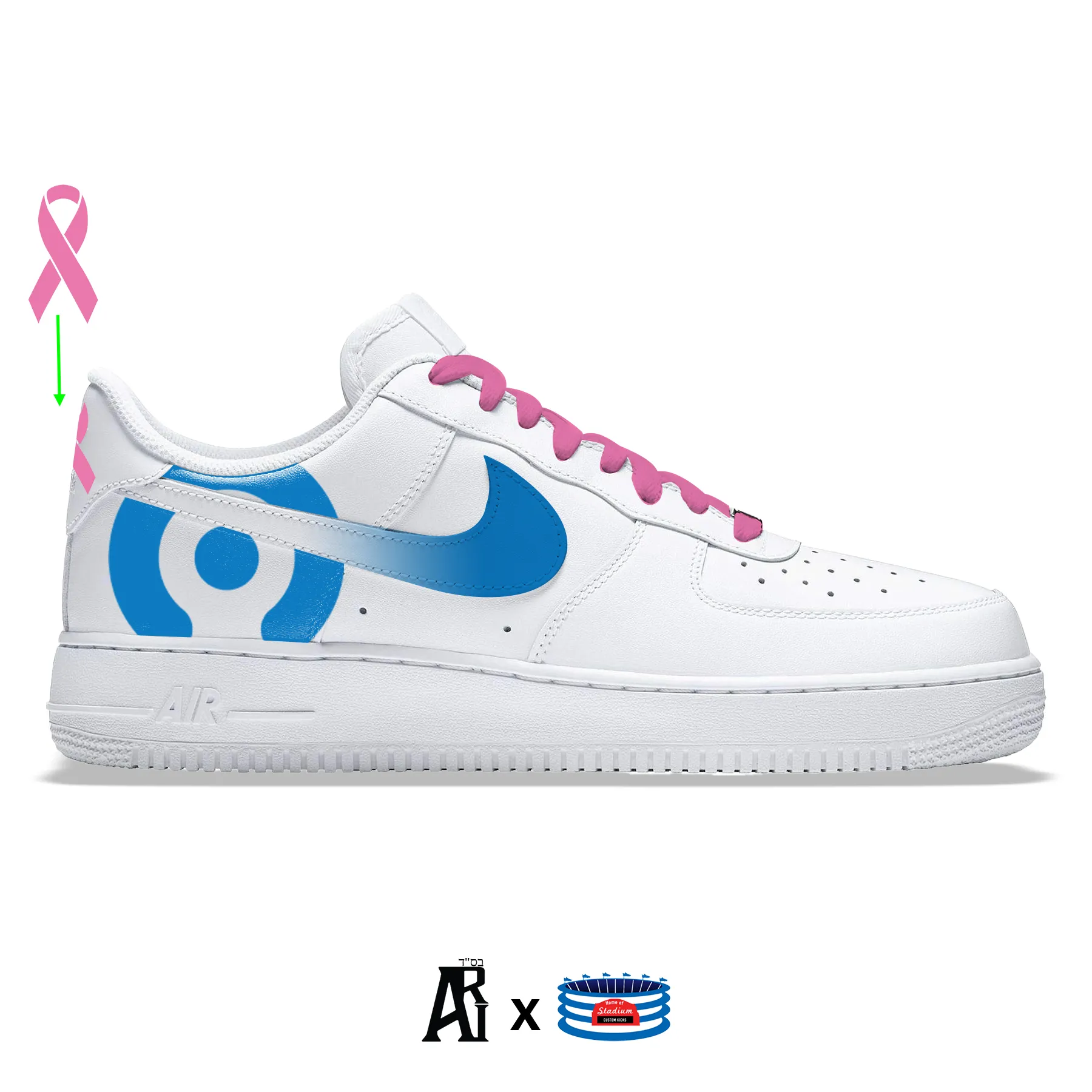 "Koning Health" Nike Air Force 1 Low Shoes