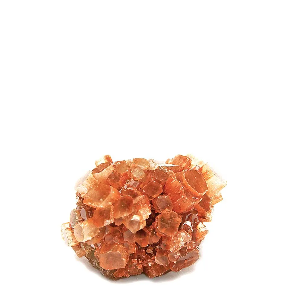 Red Aragonite Cluster