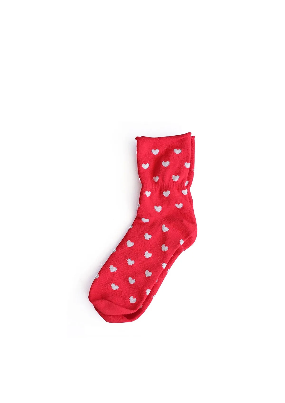 Red Heart Thin Rolled Fleece Socks