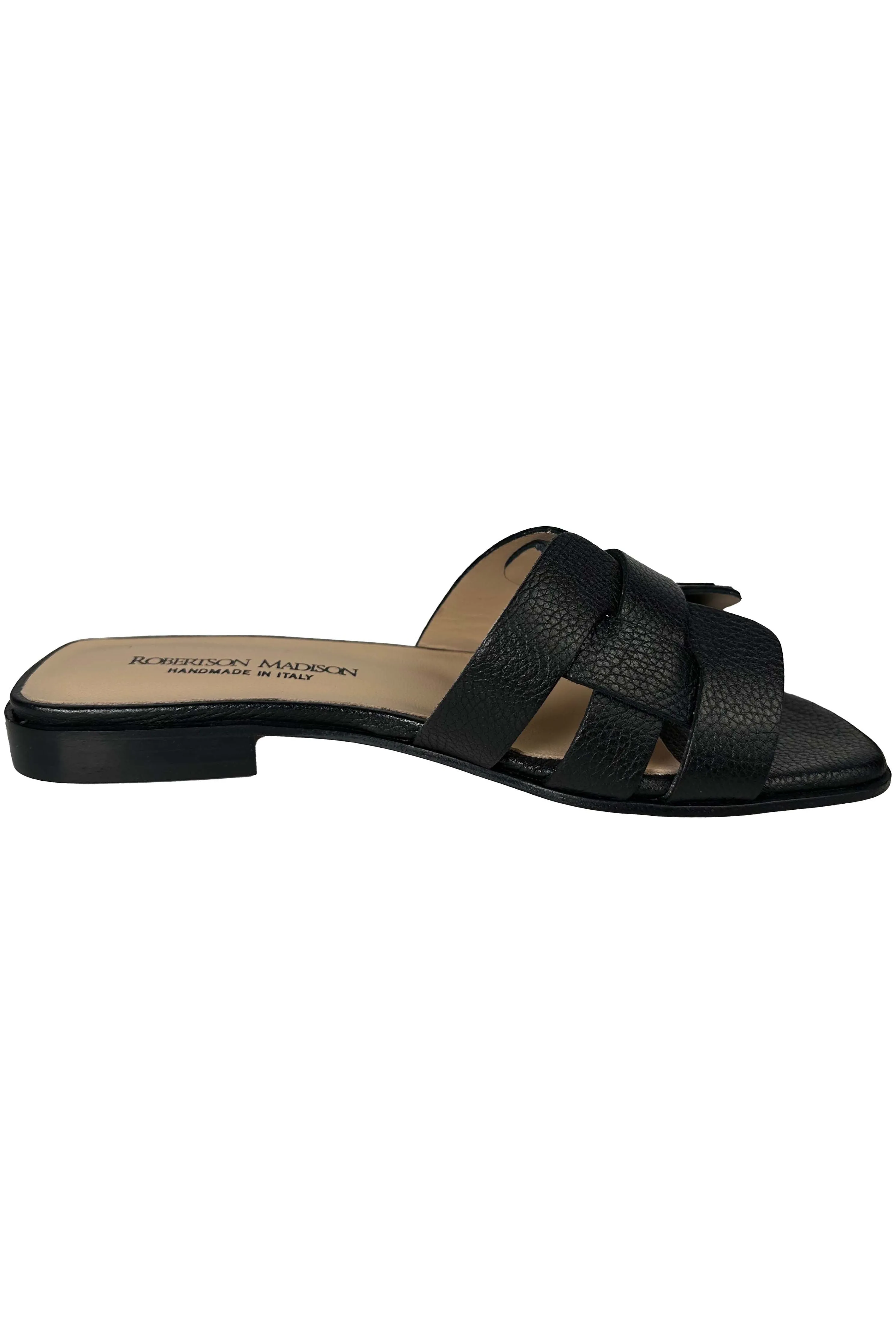 Robertson Madison Claudia Slide Sandal 15103 | Bufalo Nero