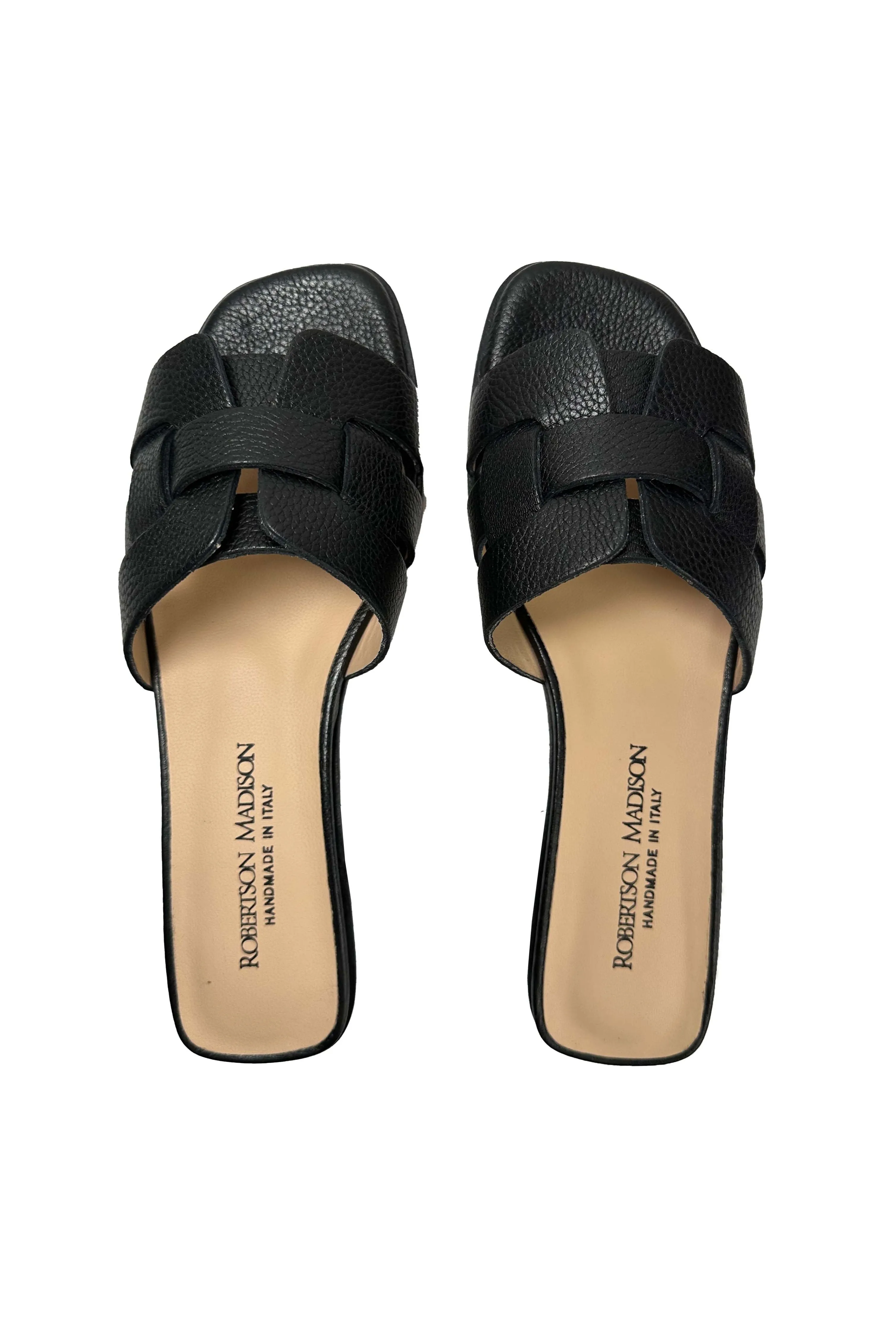 Robertson Madison Claudia Slide Sandal 15103 | Bufalo Nero