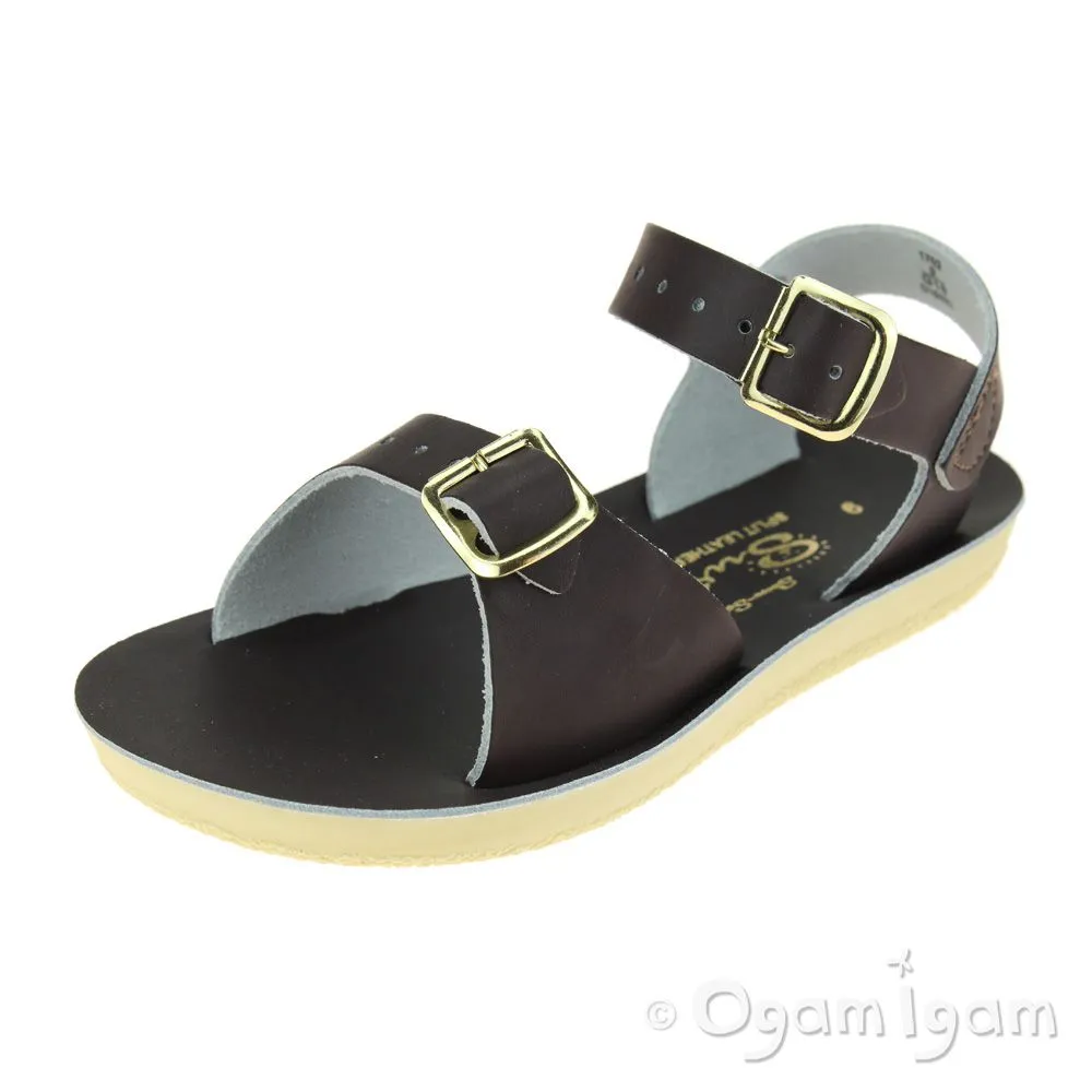 Salt-Water Surfer Boys Girls Brown Waterfriendly Sandal