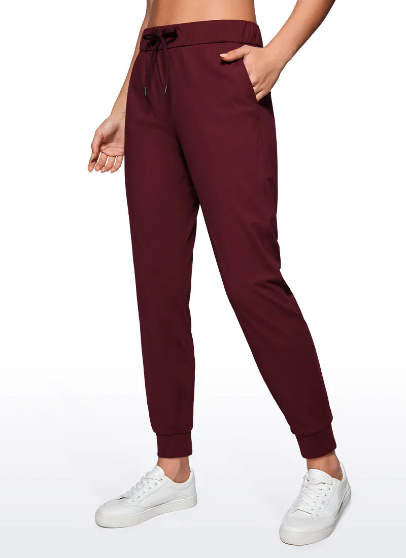 Stretch Drawstring Jogger with Pockets 27''