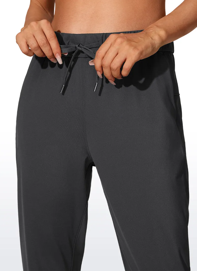 Stretch Drawstring Jogger with Pockets 27''