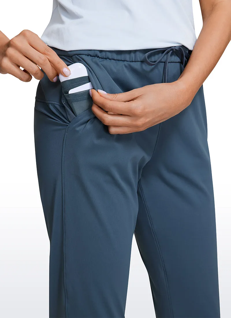 Stretch Drawstring Jogger with Pockets 27''