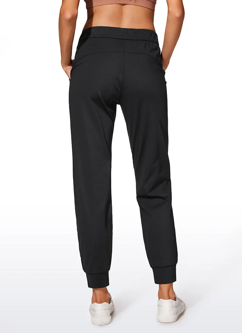 Stretch Drawstring Jogger with Pockets 27''