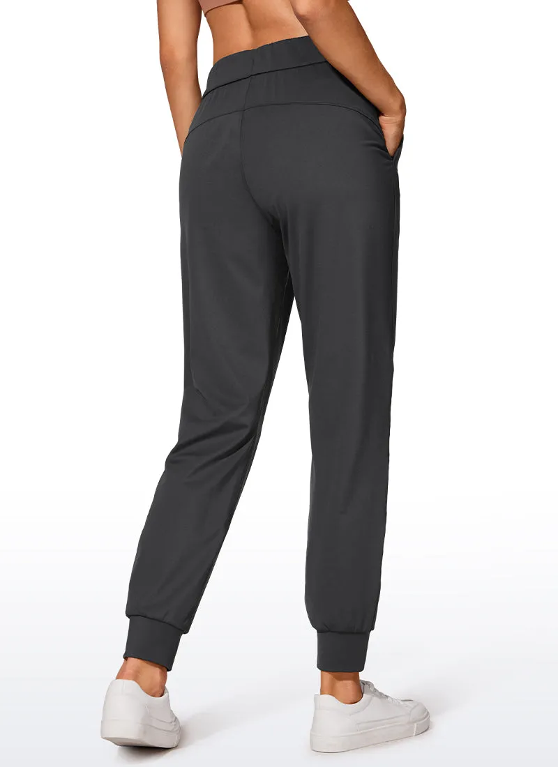 Stretch Drawstring Jogger with Pockets 27''