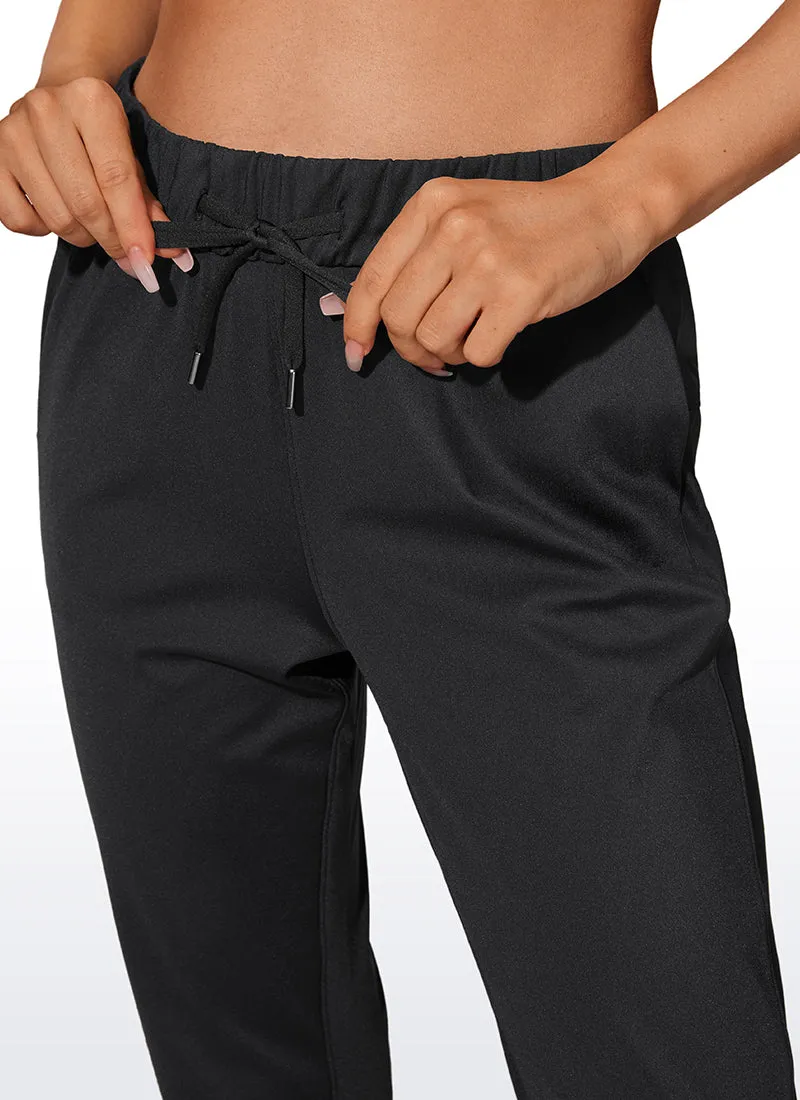 Stretch Drawstring Jogger with Pockets 27''