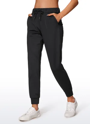 Stretch Drawstring Jogger with Pockets 27''