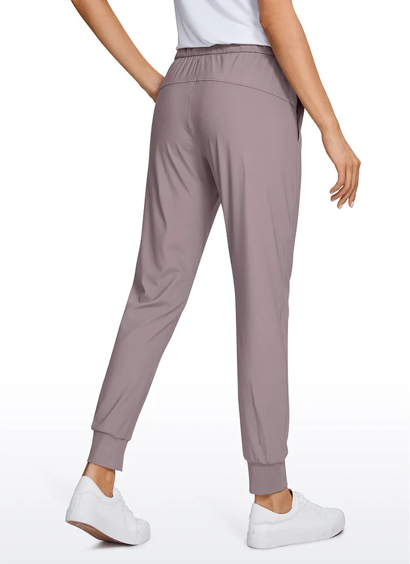 Stretch Drawstring Jogger with Pockets 27''