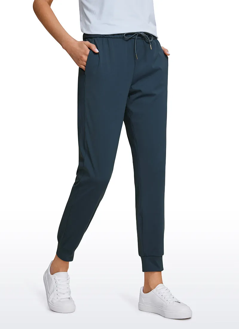 Stretch Drawstring Jogger with Pockets 27''