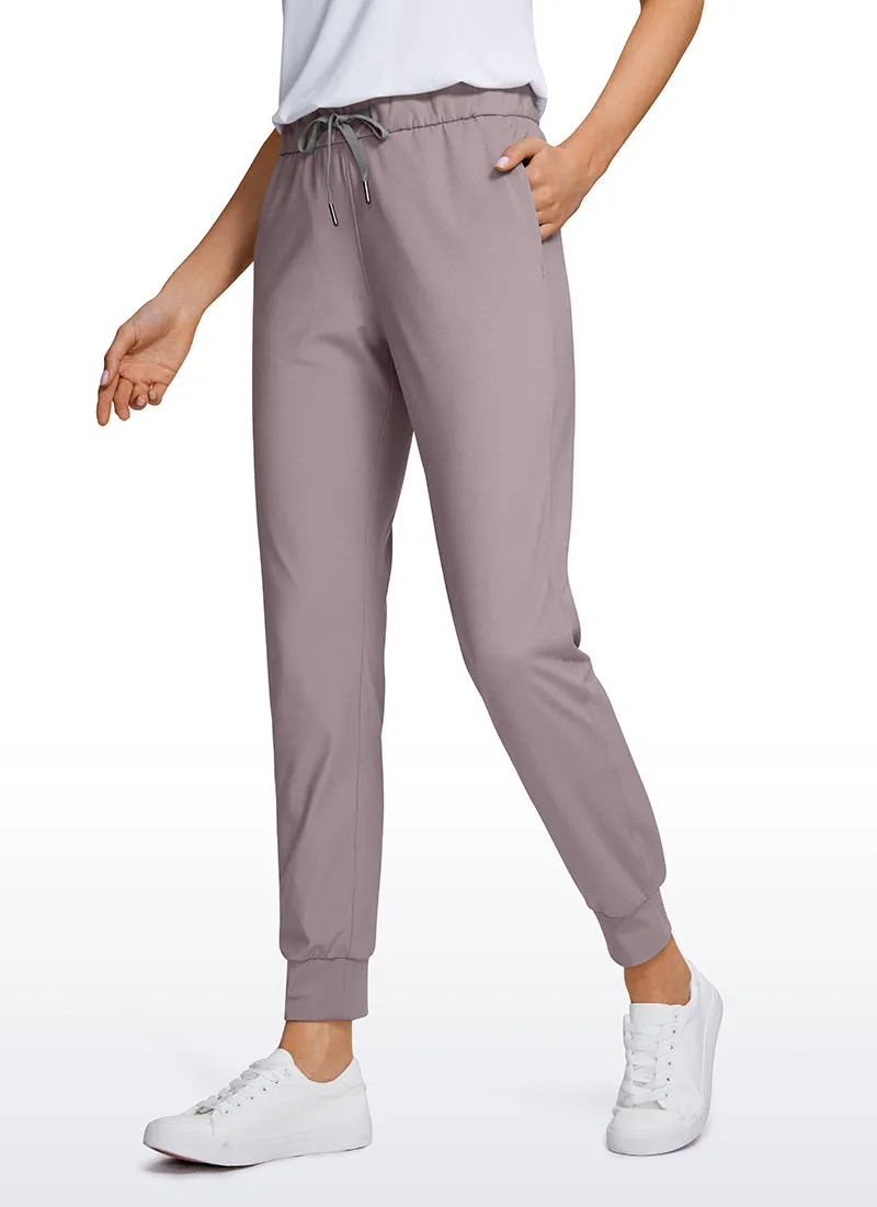 Stretch Drawstring Jogger with Pockets 27''