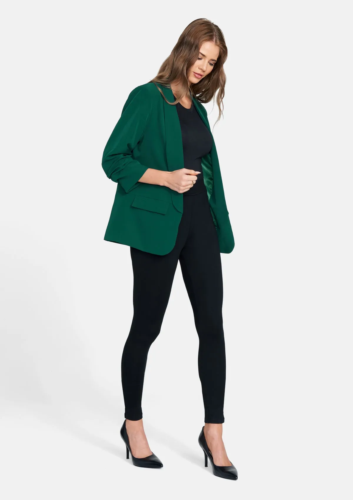 Tall Katherine 3/4 Sleeve Blazer