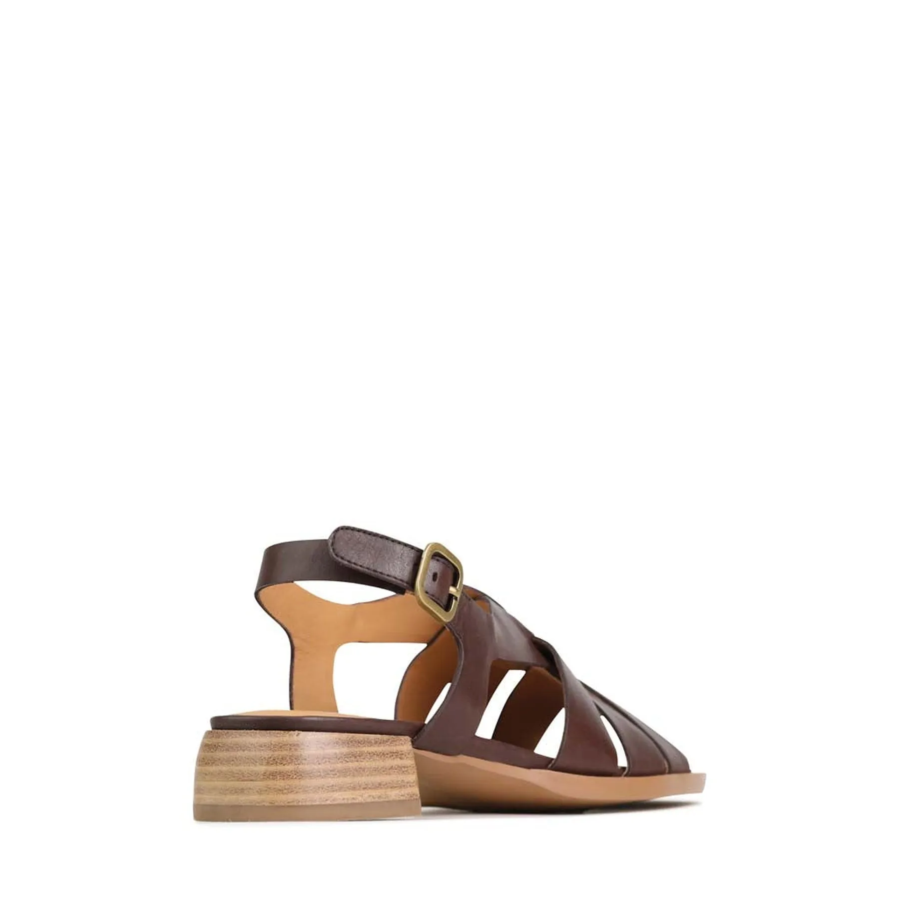 TEREZA LEATHER SLING BACK SANDALS