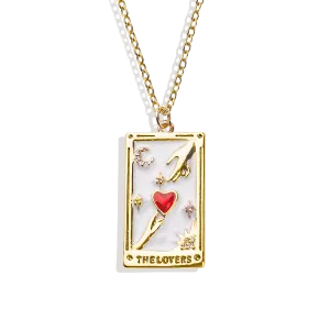 The Lovers Tarot Necklace