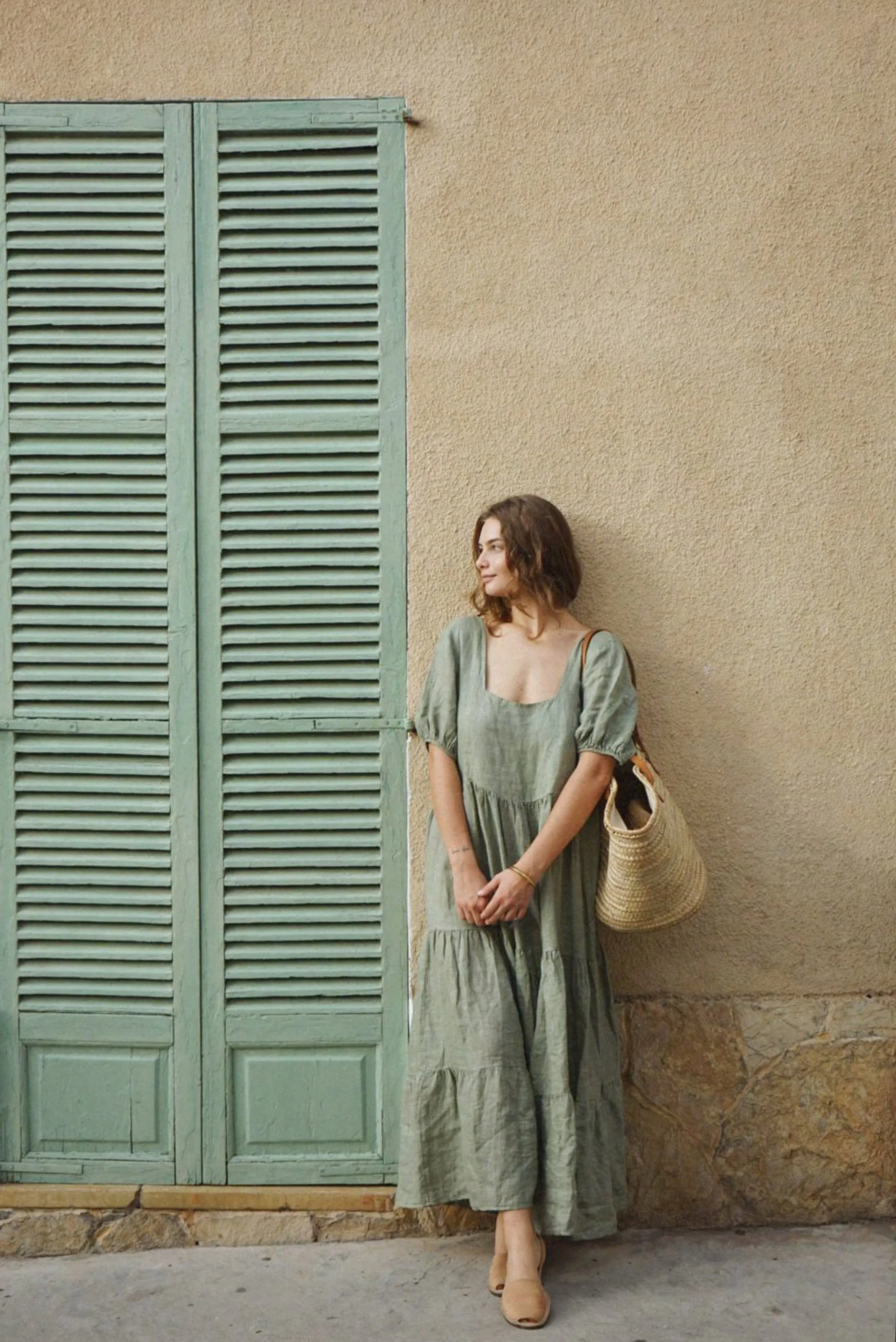 The Paloma Dress // Sage